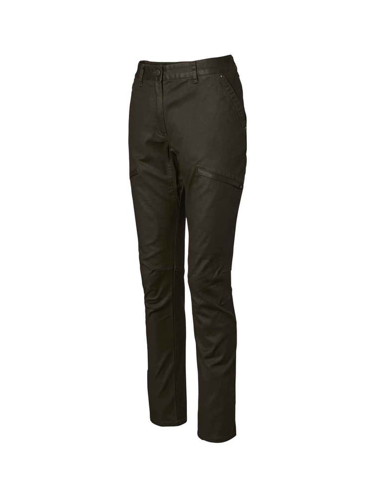 Vintage Original Pants Women Leather Brown, view: 0