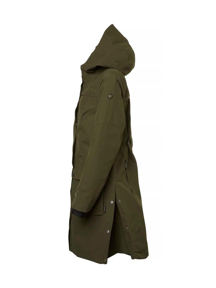 Fractus Chevalite Rain Coat Women Tobacco Green, view: 3