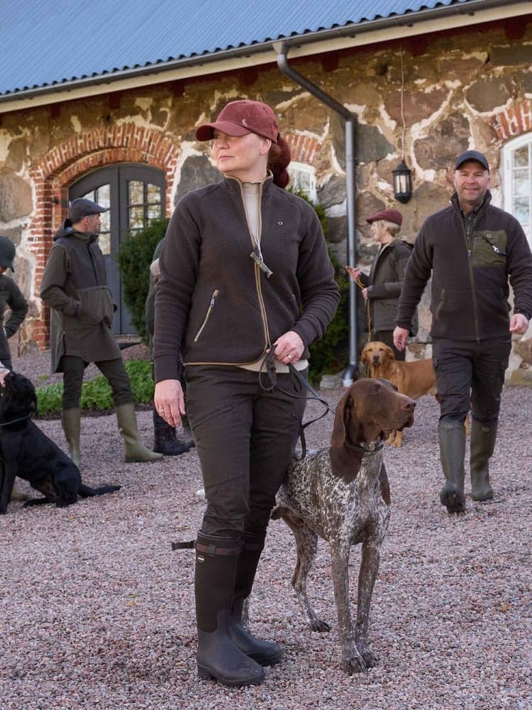 Pax Light Pile Jacket Women Leather Brown, view: 4