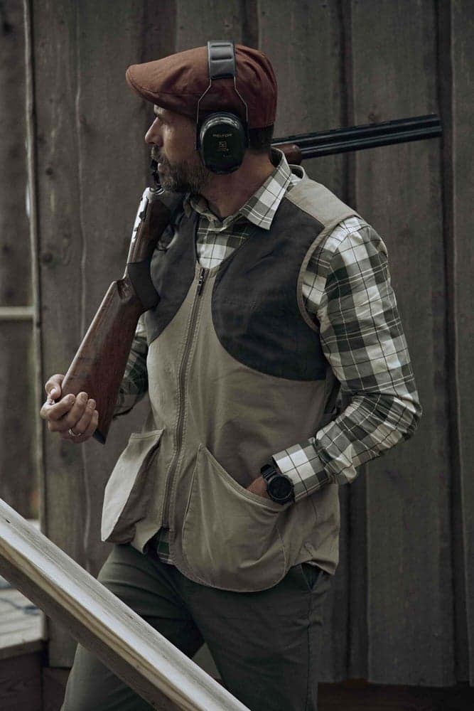 Gate Shooting Vest Men Taupe, view: 1