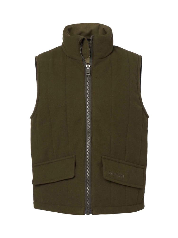 Calf Fill130 Vest Junior Leather Brown, view: 0