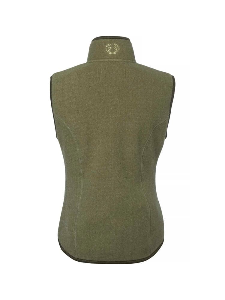 Mainstone Fleece Vest Women Khaki Green, view: 2