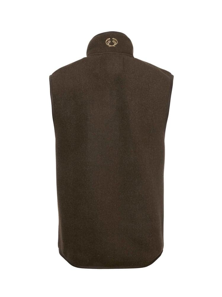 Mainstone Fleece Vest Men Brown, view: 1