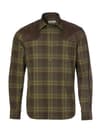 Chill Shooting Fit Coolmax Shirt Men Pinegrove Green Checked
