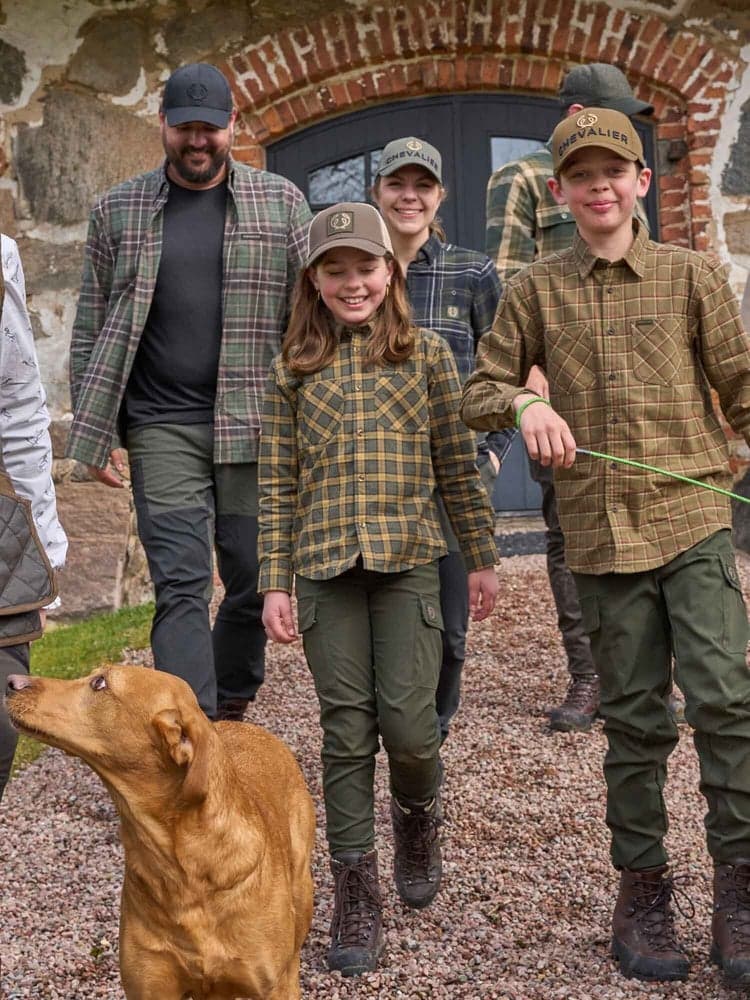 Cub Coolmax Shirt Junior Moss Checked, view: 1