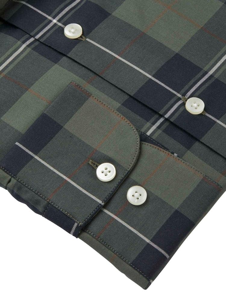 Carlton Contemporary Fit Shirt Men Chevalier Check Dark, view: 4