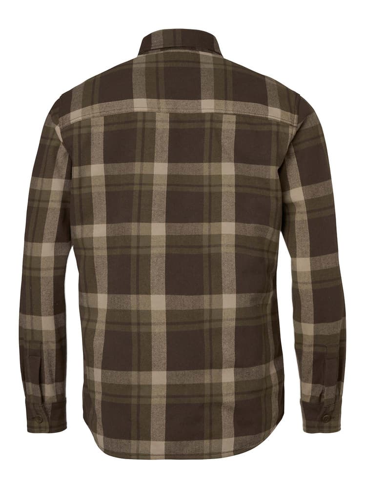 Axe Overshirt Men Timber Brown Checked, view: 1