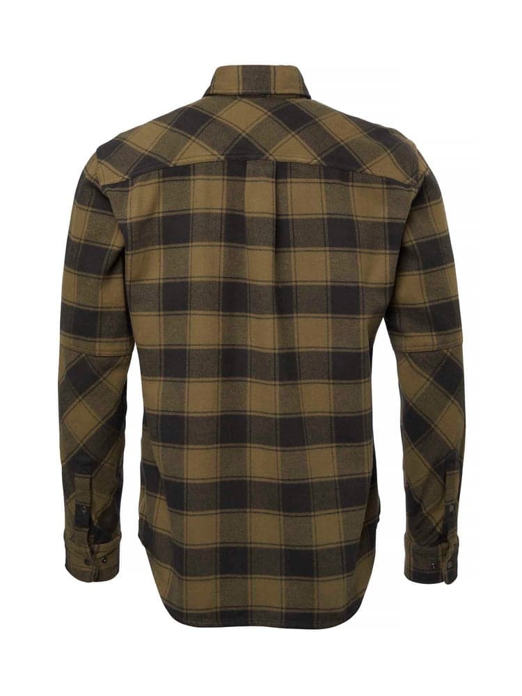 Raptor Heavy Flannel Shirt Men Kodiak Brown Checked, view: 2