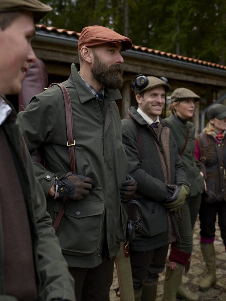 Torre Waxed Cotton Sixpence Cap Burgundy, view: 4