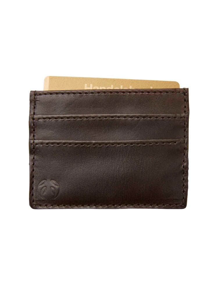 Trigger Leather Card Holder Leather Brown, view: 0