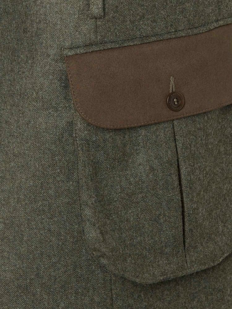 Felisa Shooting Tweed Vest Women Misty Green, view: 2