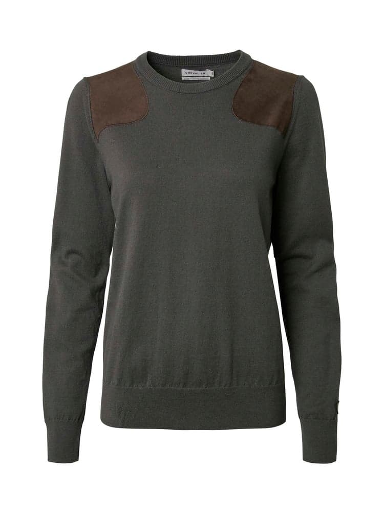 Lidia Shooting Pullover Women Midnight Pine, view: 0