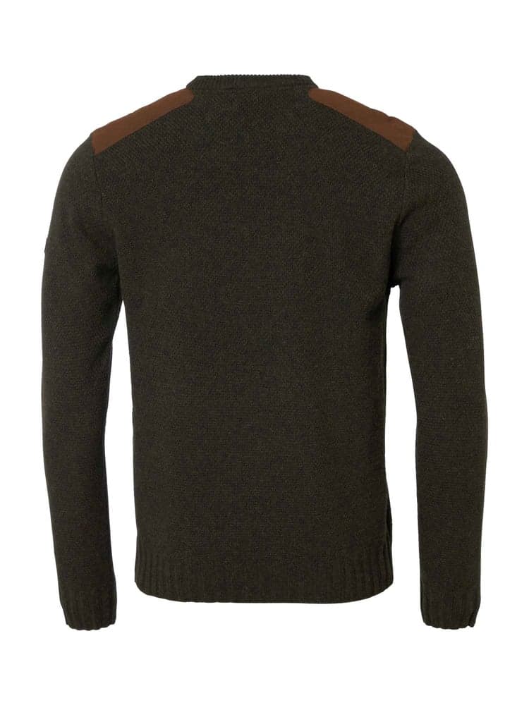 Ragdale Shooting Wool Pullover Men Dark Green, view: 2