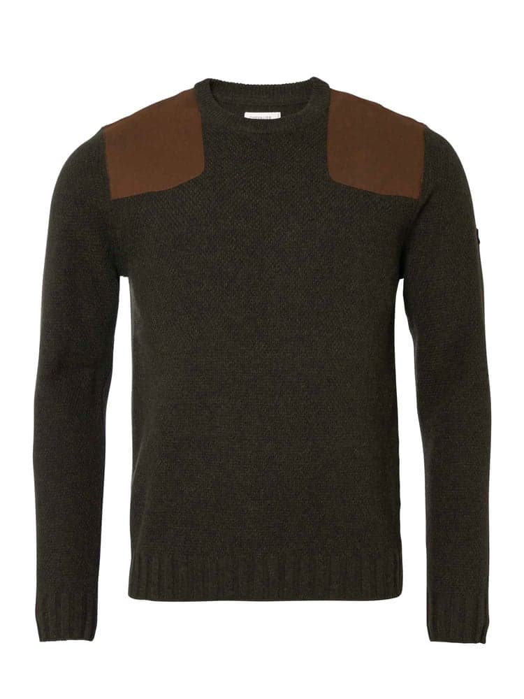 Ragdale Shooting Wool Pullover Men Dark Green, view: 0