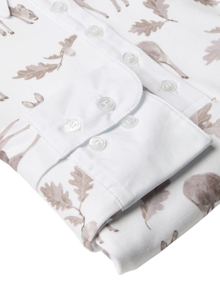 Leslie Half Placket Jersey Shirt Women Oh Deer Pink, view: 4