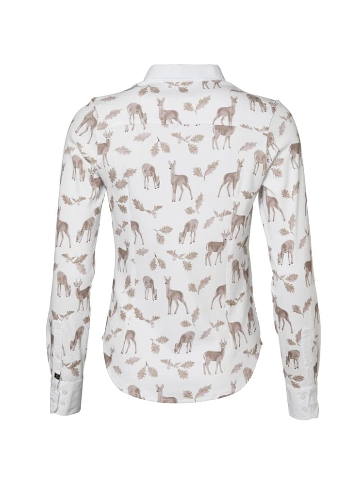 Leslie Half Placket Jersey Shirt Women Oh Deer Pink, view: 1