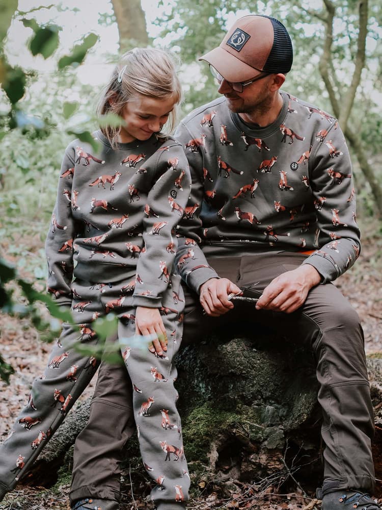 Fauna Sweatshirt Men Fox Life, view: 1