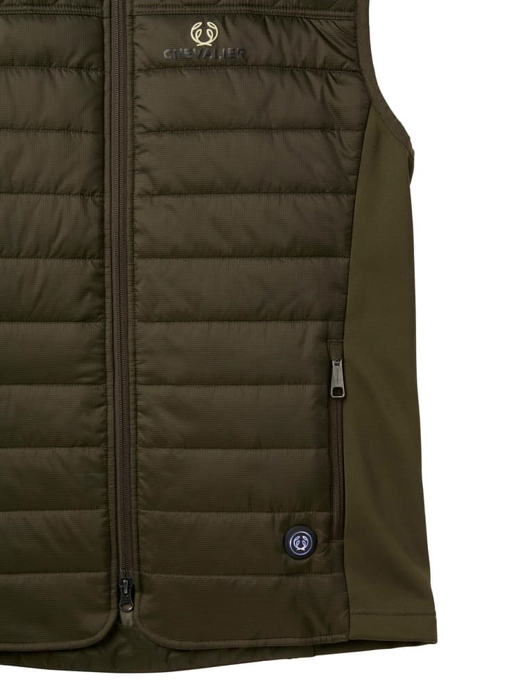 Ember Heat Vest Men Forest Green, view: 3