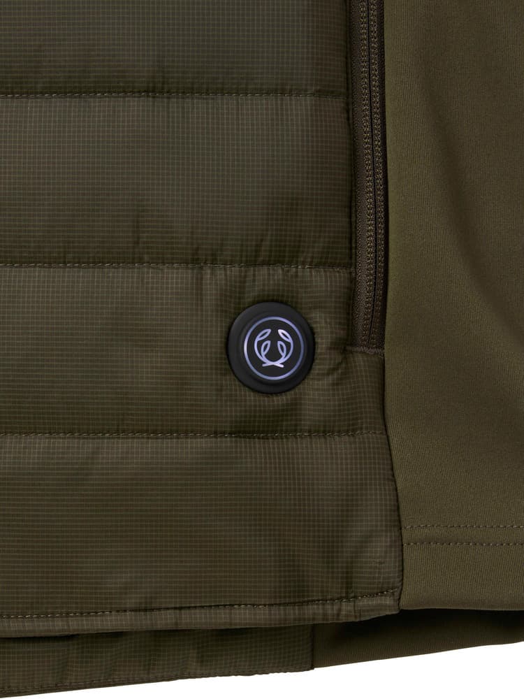 Ember Heat Vest Men Forest Green, view: 5