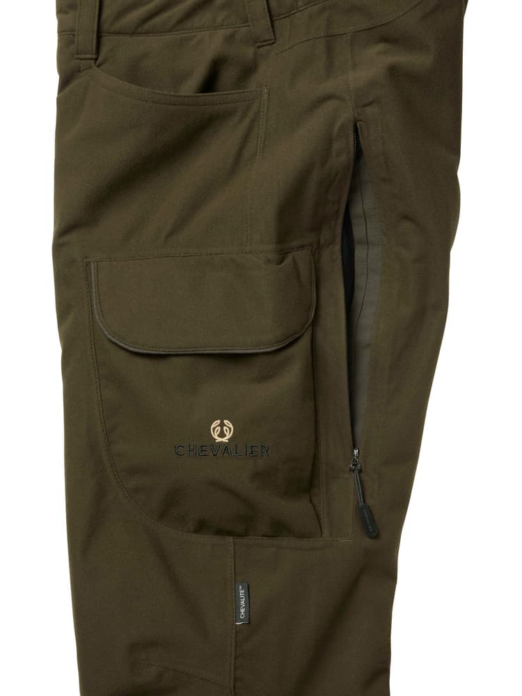 Highland Chevalite Padded Pants Women Dark Forest Green, view: 3