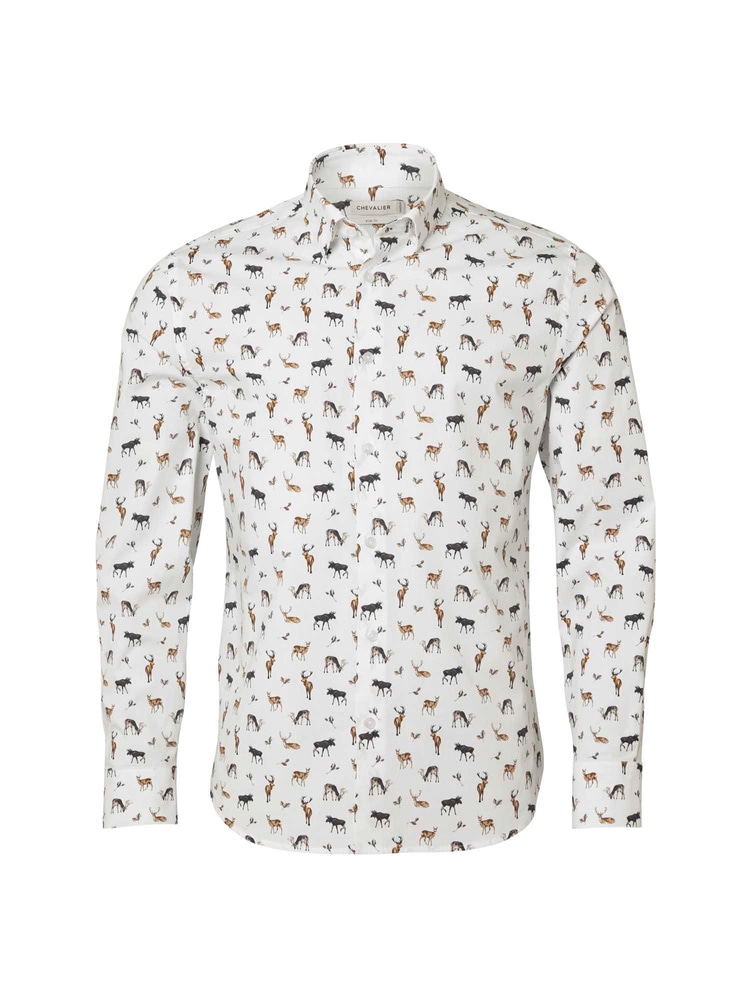 productCard.productImage: Danson Contemporary Fit Shirt Men Royal Family Print