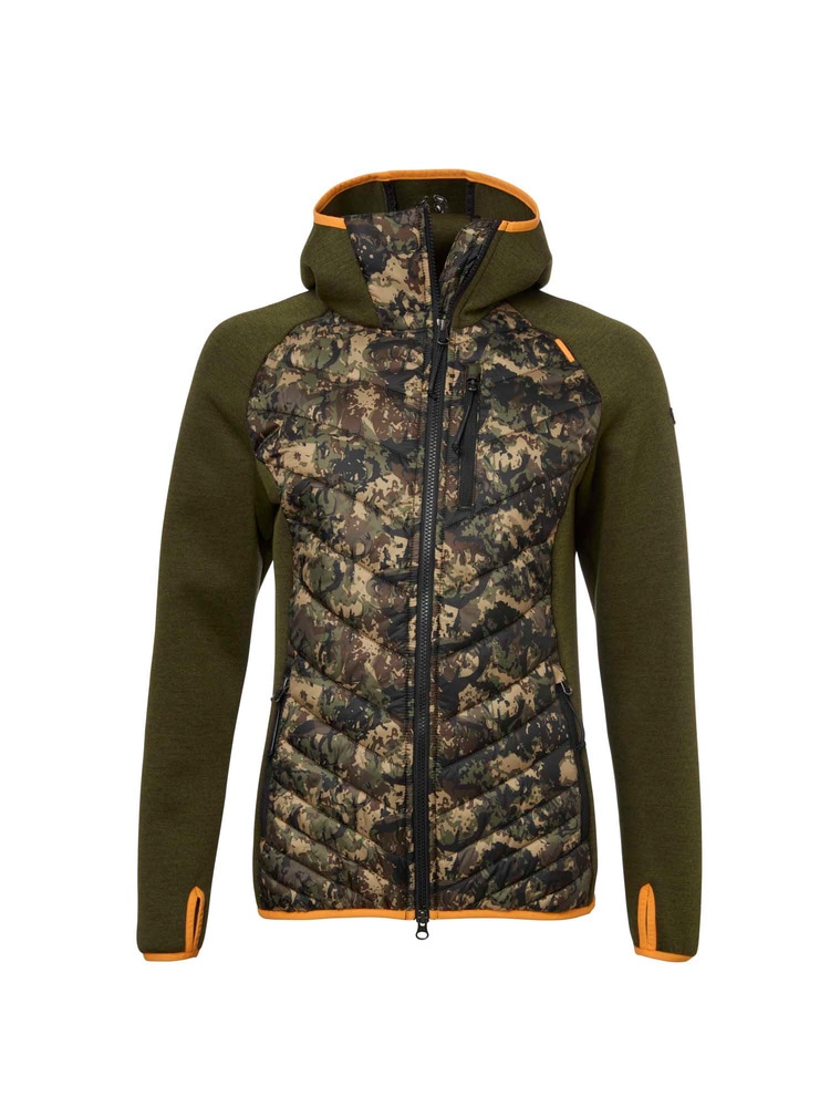 productCard.productImage: Hunter Hybrid Hood Jacket Women Antler Camouflage