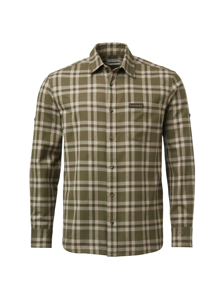 productCard.productImage: Teal Light Flannel Shirt Men Olive Green Checked
