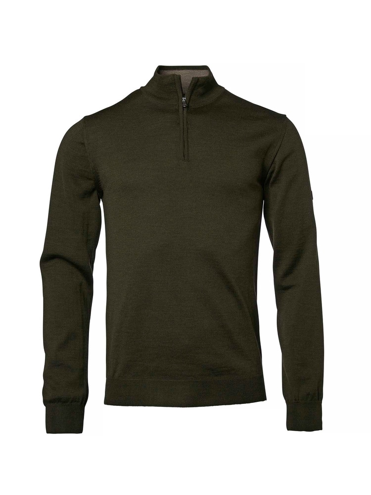 productCard.productImage: Aston Half Zip Merino Pullover Men Dark Green
