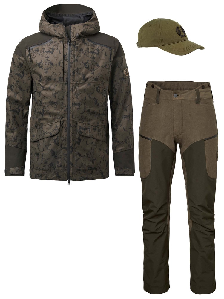 productCard.productImage: Hunting Set Pointer Chevalite Men 3.0 - Autumn Green Deer